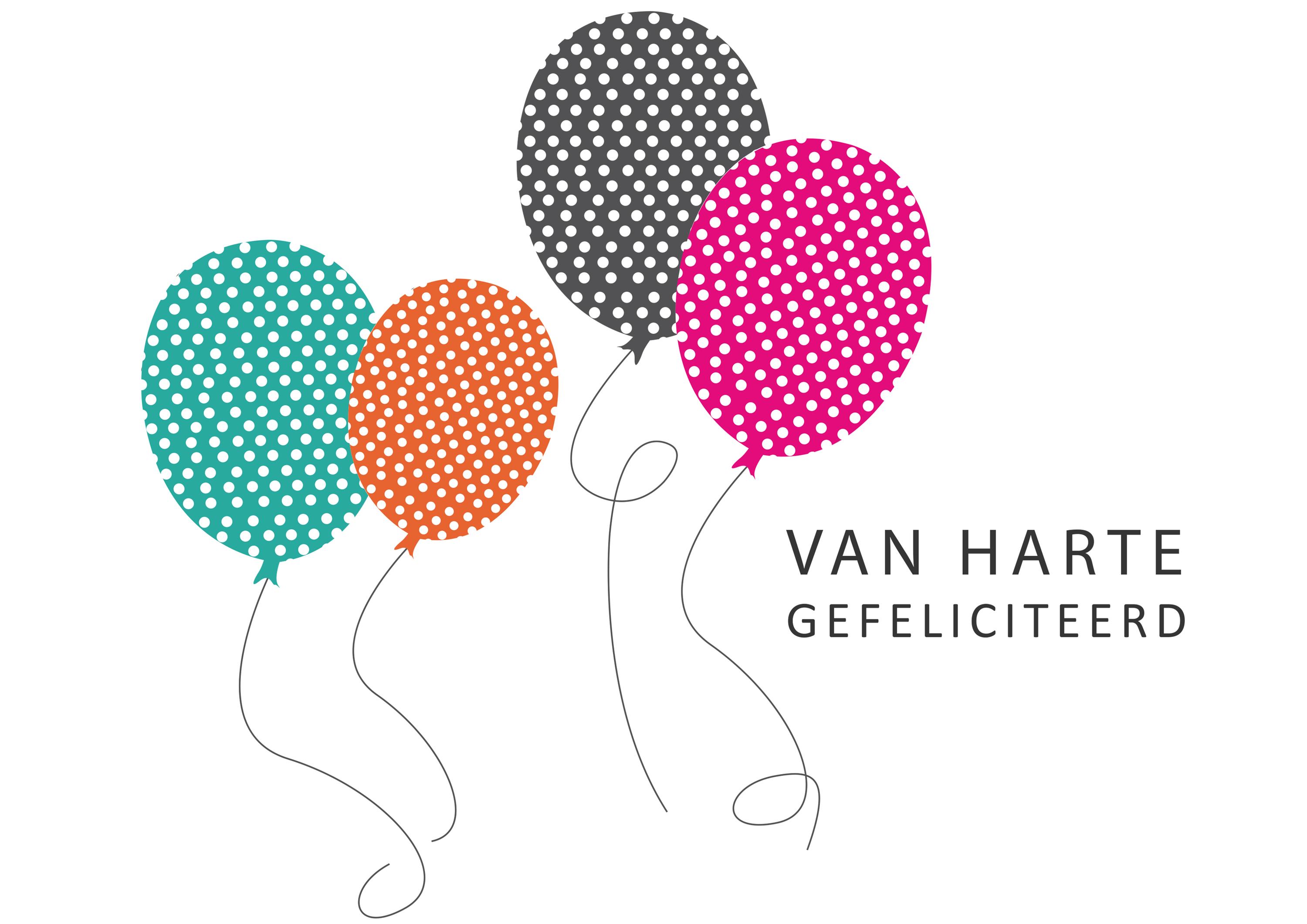 Jarig van harte